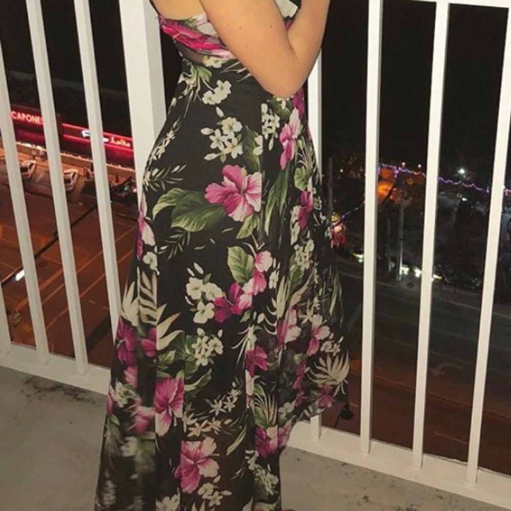 Fashion Nova Floral Maxi Dress